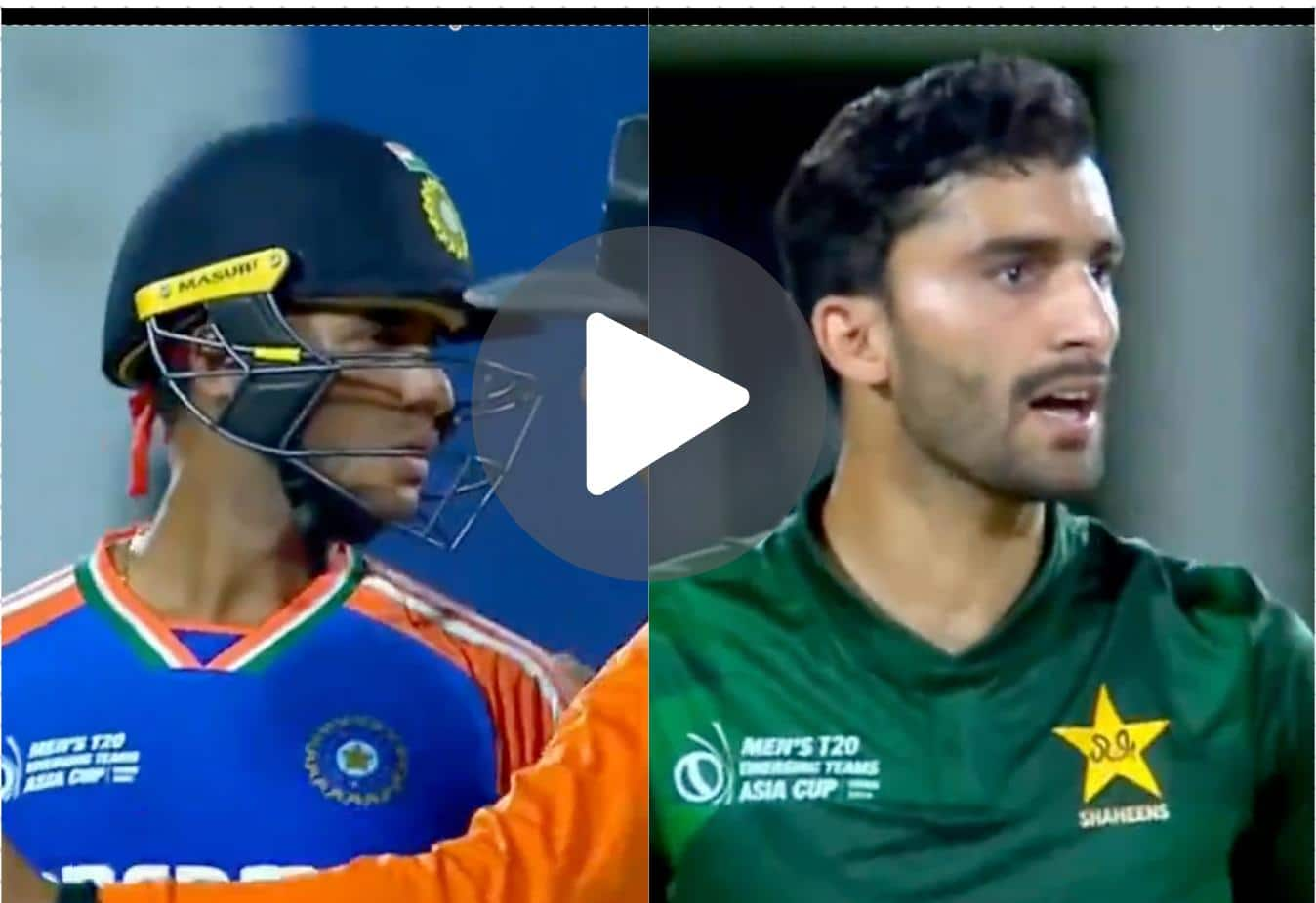 [Watch] Abhishek Sharma Involved In Big Fight With Pakistan Bowler In Emerging Asia Cup